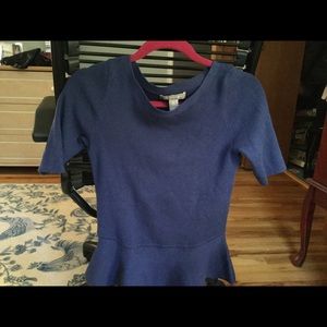 New with Tags! Banana Republic Peplum Top